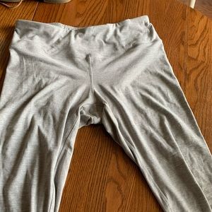 Grey full length leggings